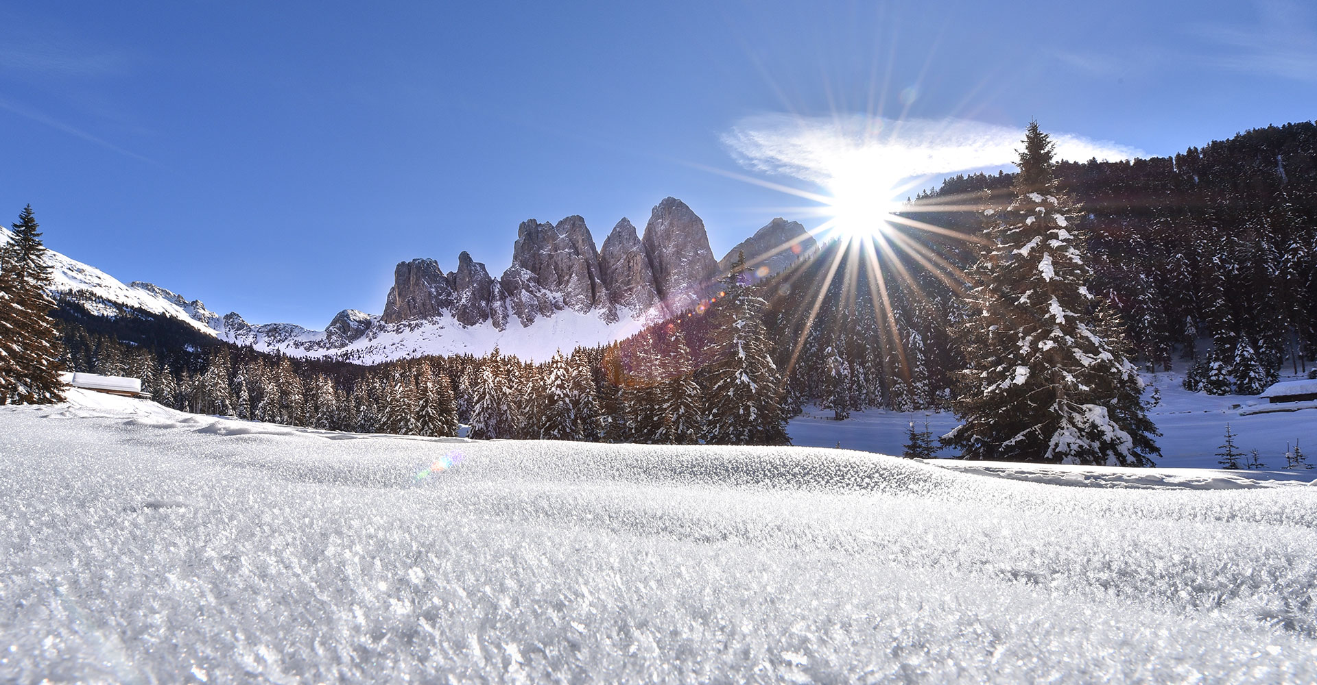 Vacanze invernali in Val di Funes